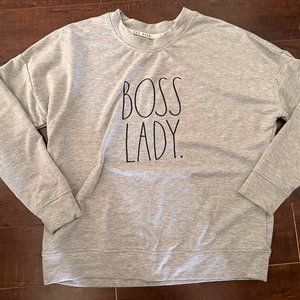 Chandail gris Boss Lady LARGE
